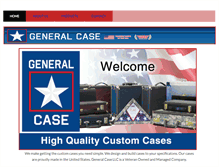 Tablet Screenshot of generalcase.com